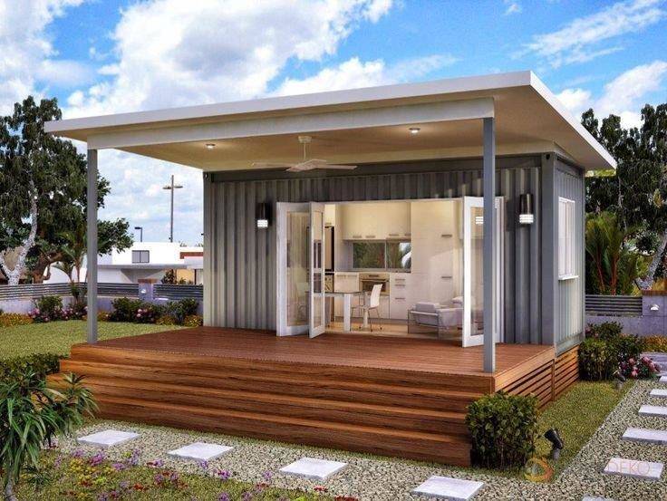 Shipping container granny flat