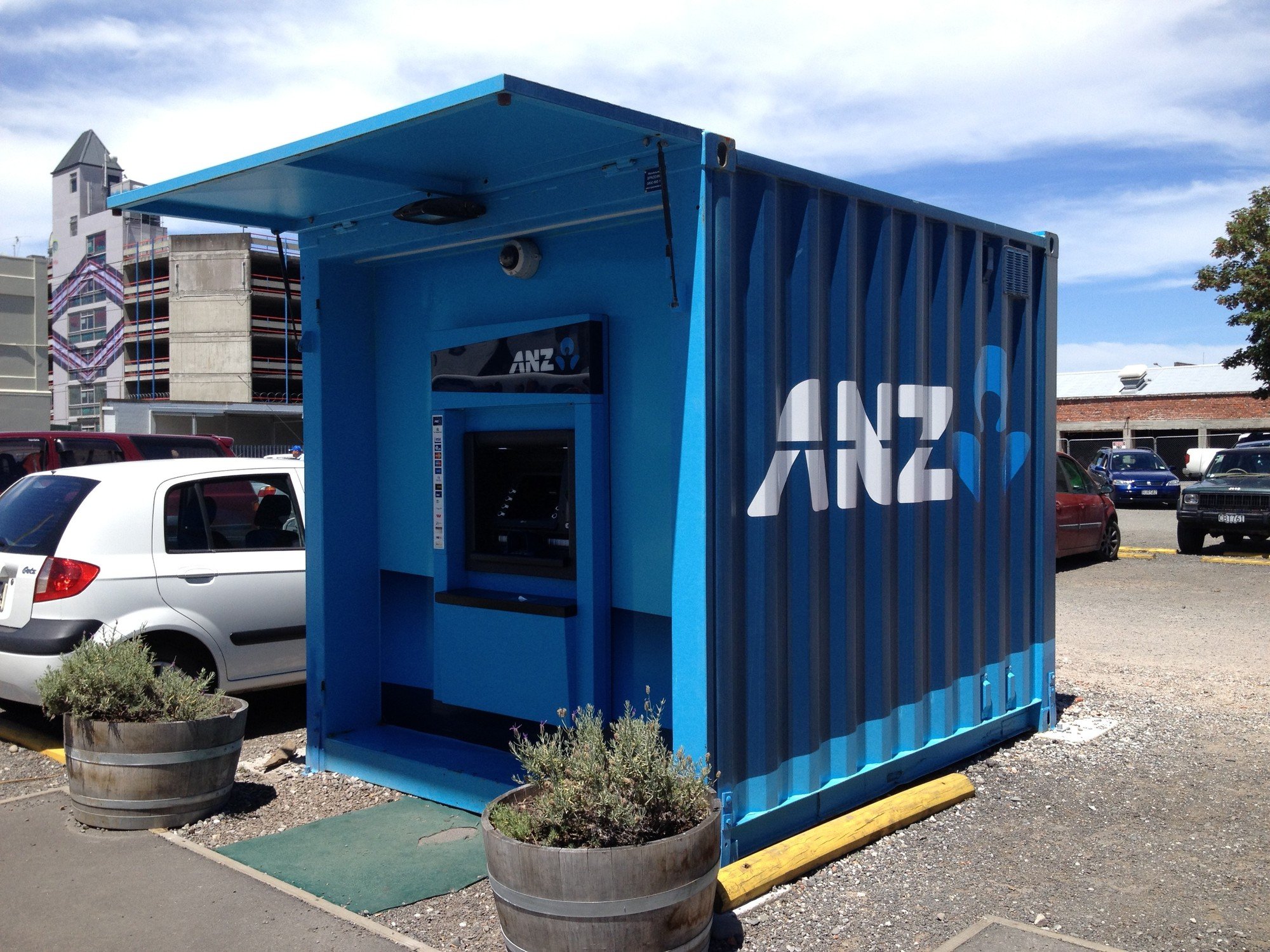 Shipping Container Bank Christchurch