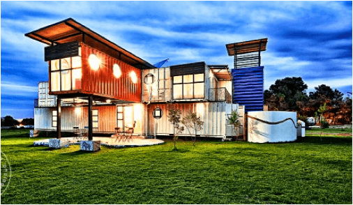 Shipping container accommodates homeless