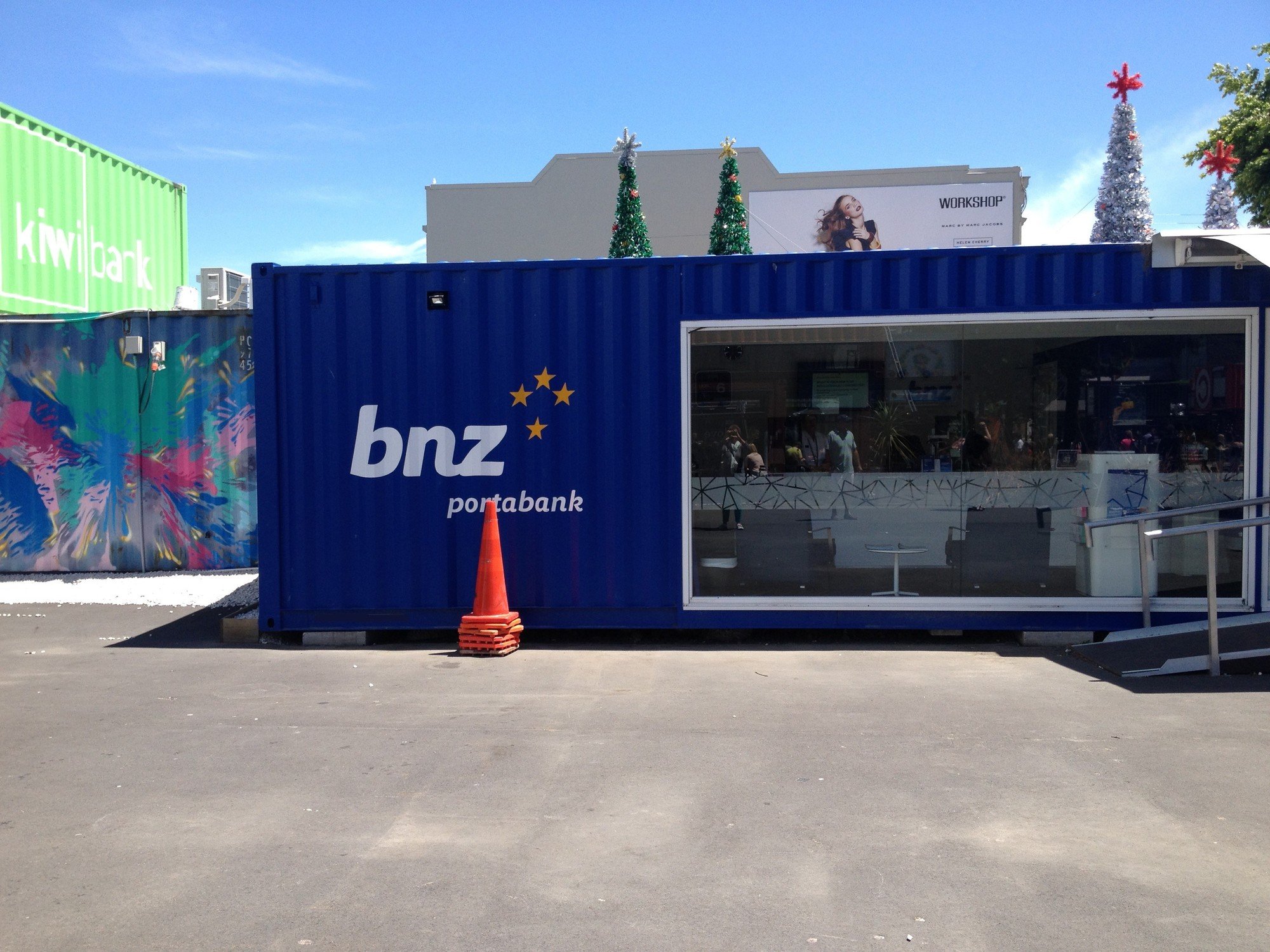 Shipping Container Bank Christchurch