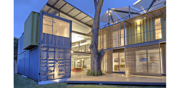 Shipping container home