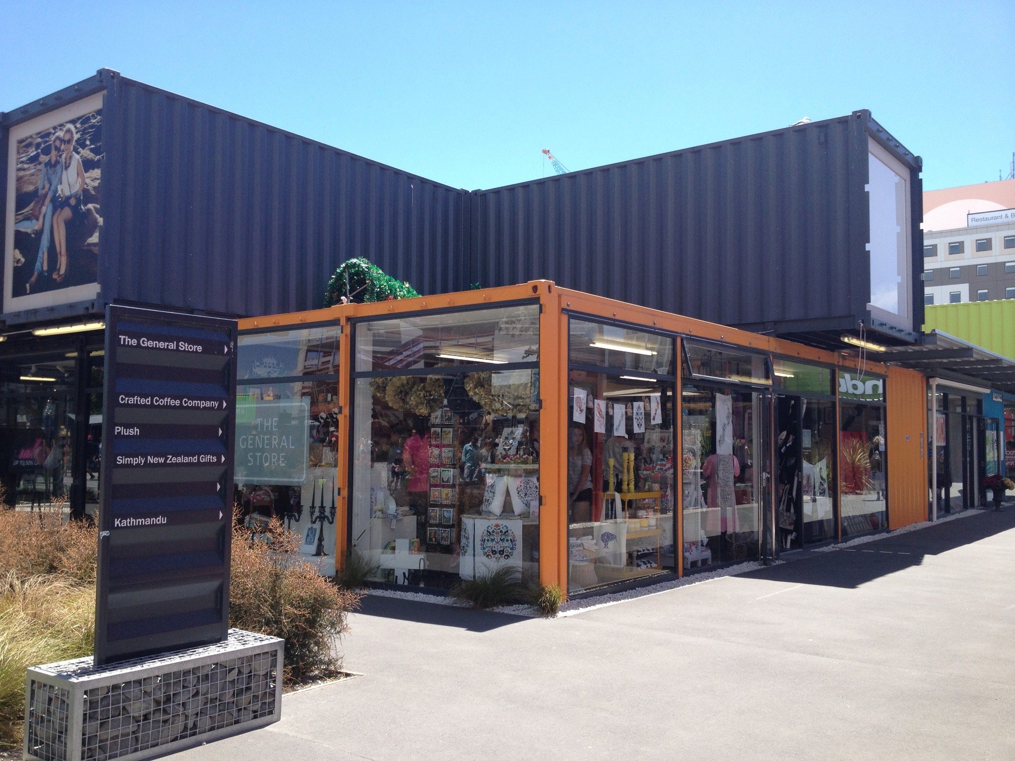 Christchurch Shipping Container Mall