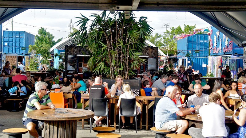 Brisbane Shipping Container Market - Eat Street Hamilton