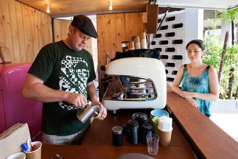 Shipping Container Coffee Shop Mambo Coffee Mooloolaba 