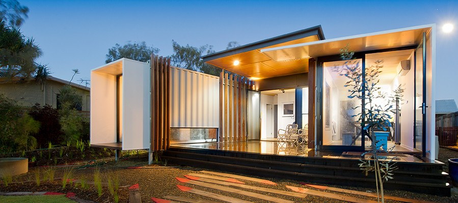 Buddina Beach Box Shipping Container Home