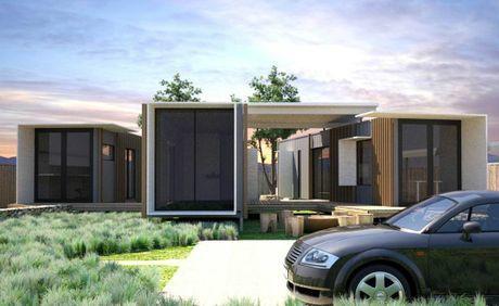 Home Based Shipping Container Office Artist Impression