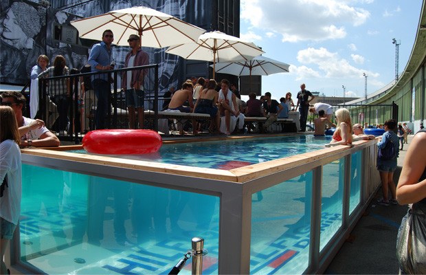 Shipping Container Swimming Pool