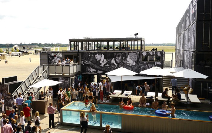 Shipping Container Swimming Pool