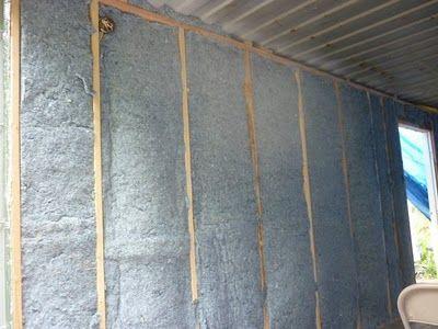 Shipping Container Insulation