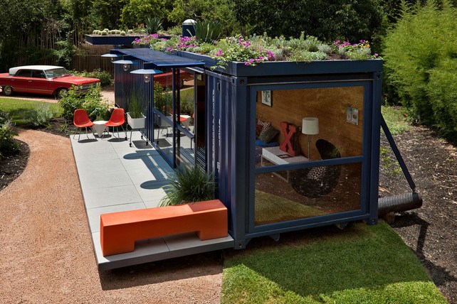 Shipping container office