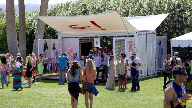 Open Side Shipping Container Shop