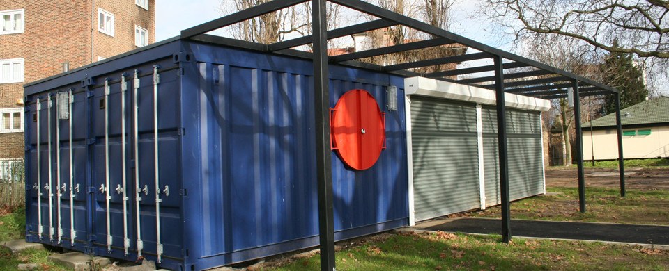 Shipping Container Youth Centre