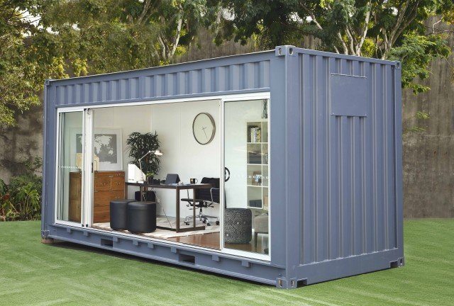 Shipping container office
