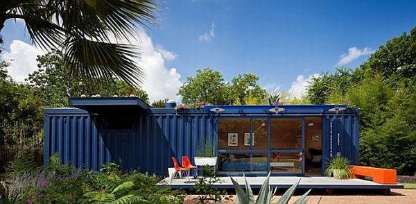 shipping container holiday home