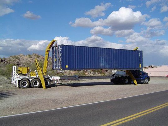 Shipping Container Delivery