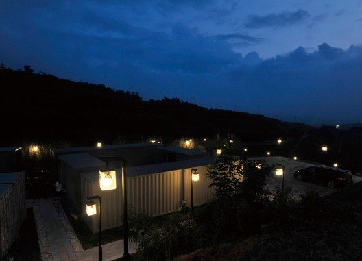 Boutique Shipping Container Hotel in China